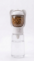 Gourde 2-en-1 blanche 550 ml